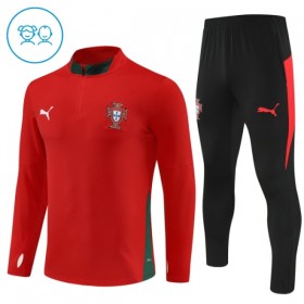 Portugali Lasten Training Huppari Quarter-Zip Punainen 2025-26